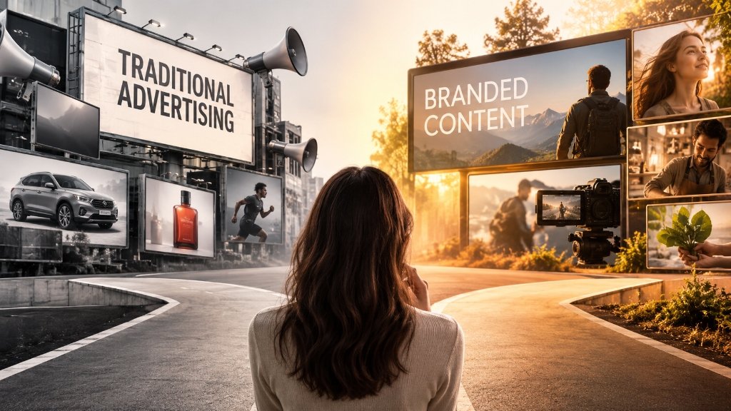 Branded Content vs Advertising: What Should Brands Choose?